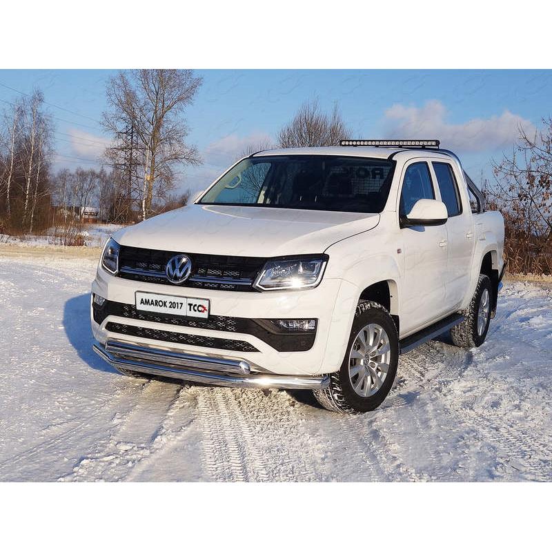 Решетка радиатора нижняя (без парктроников лист) VOLKSWAGEN Amarok 2016